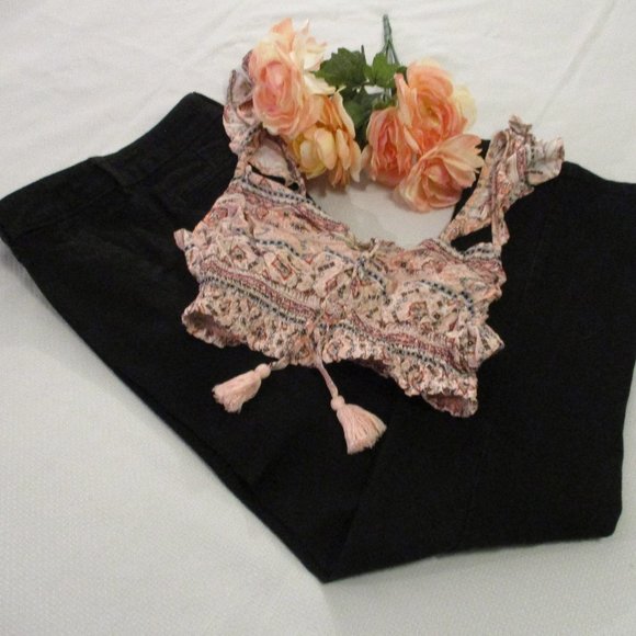 ππ SIMPLY VERA β VINTAGE VERA WANG BLACK JEANS β SIZE 2 β NWOT ππ - Picture 2 of 16